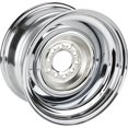 thumbnail image 2 of Smoothie 15x8 Chrome Steel Wheel, 5 on 4.5/4.75, 4.25 BS, 2 of 9