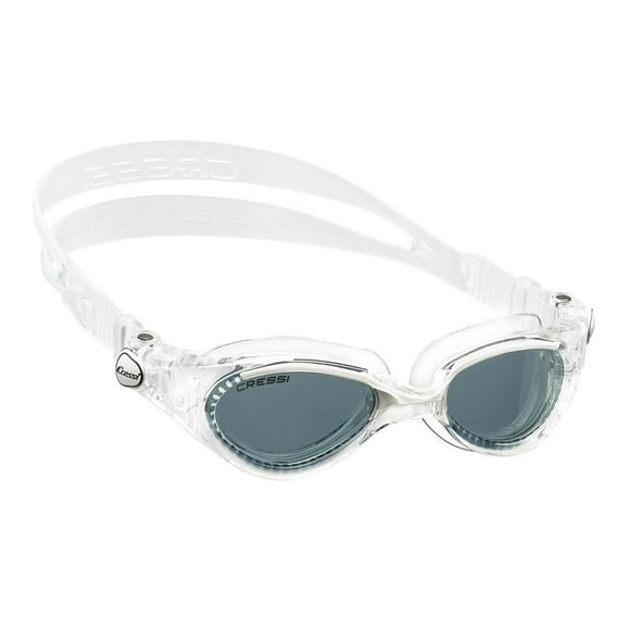 Goggle Cressi Flash Lady Adulto Claro Lente Negro