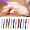 thumbnail image 1 of Nail File Faux Crystal Glass Non-Porous Durable Reusable Colorful Design Manicure File for Healthy Nails, 1 of 8