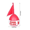 thumbnail image 2 of Buoy Ball Diver Below Ball With Dive Flag Pvc Inflatable Floater Inflatable Diver Below Floater For Outdoor Diving Scuba Diving, 2 of 7