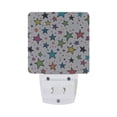 thumbnail image 5 of Yayeee LED Plug in Night Light for The Home with Auto Dusk to Dawn Light Sensors, 2 Pack, Green Stars, 5 of 6