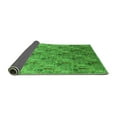 thumbnail image 2 of Ahgly Company Indoor Round Oriental Green Industrial Area Rugs, 3' Round, 2 of 4