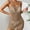 A02115-Khaki, variant on CALAFEBILA Women's Sundresses Sleeveless V-neck Solid Color Mini Sun Dress Cover up Hollow Out Lace-up Short Dresses for Junior