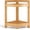 2-Tier, variant on 2026 New Bamboo Standing Shelf, 3 Tier Corner Shelf Staand, Free-Standing Shelf Units, Triangular Curved Corner Shelf Stand for Space-Saaving Display Ideal for Bathroom/Kitchen/Living Room Storage