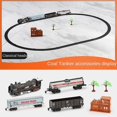 thumbnail image 1 of Electric Train Model With Track Railway Toys Battery Operated Classical Simulation High-speed Rail Toys For Children Robotic Toys, 1 of 5