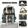thumbnail image 3 of FORMRS Mini Backpack Purse for Women Travel Daypack Casual Shoulder Bag, Brown Mystical Owls, 3 of 7