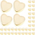 thumbnail image 1 of Miangastore Interaction Earring Backs Safety Secure Heart 100Pcs 0.2In, 1 of 9