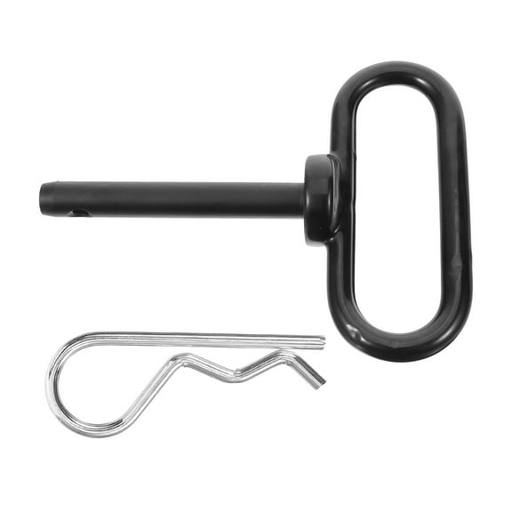 MLINS  Lock Pin Trailer Hitch Accessories Lawnmower Tractors Attachments Fits Black