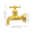 thumbnail image 2 of OULII 2Pcs Plastic Garden Fountain for Indoor Use DIY Assembly Home Decoration, 2 of 7