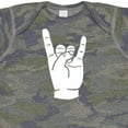 thumbnail image 4 of Inktastic Rocker Horns Boys or Girls Baby Bodysuit, 4 of 5