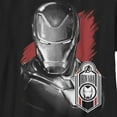 thumbnail image 2 of Boy's Marvel Avengers: Endgame Metallic Iron Man  Graphic Tee Black Small, 2 of 5
