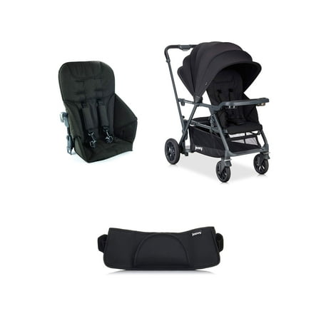 Joovy Caboose Stroller + Caboose Add On Rear Seat + Washable Parent