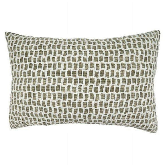 Saro Lifestyle Net Throw Pillow Cover