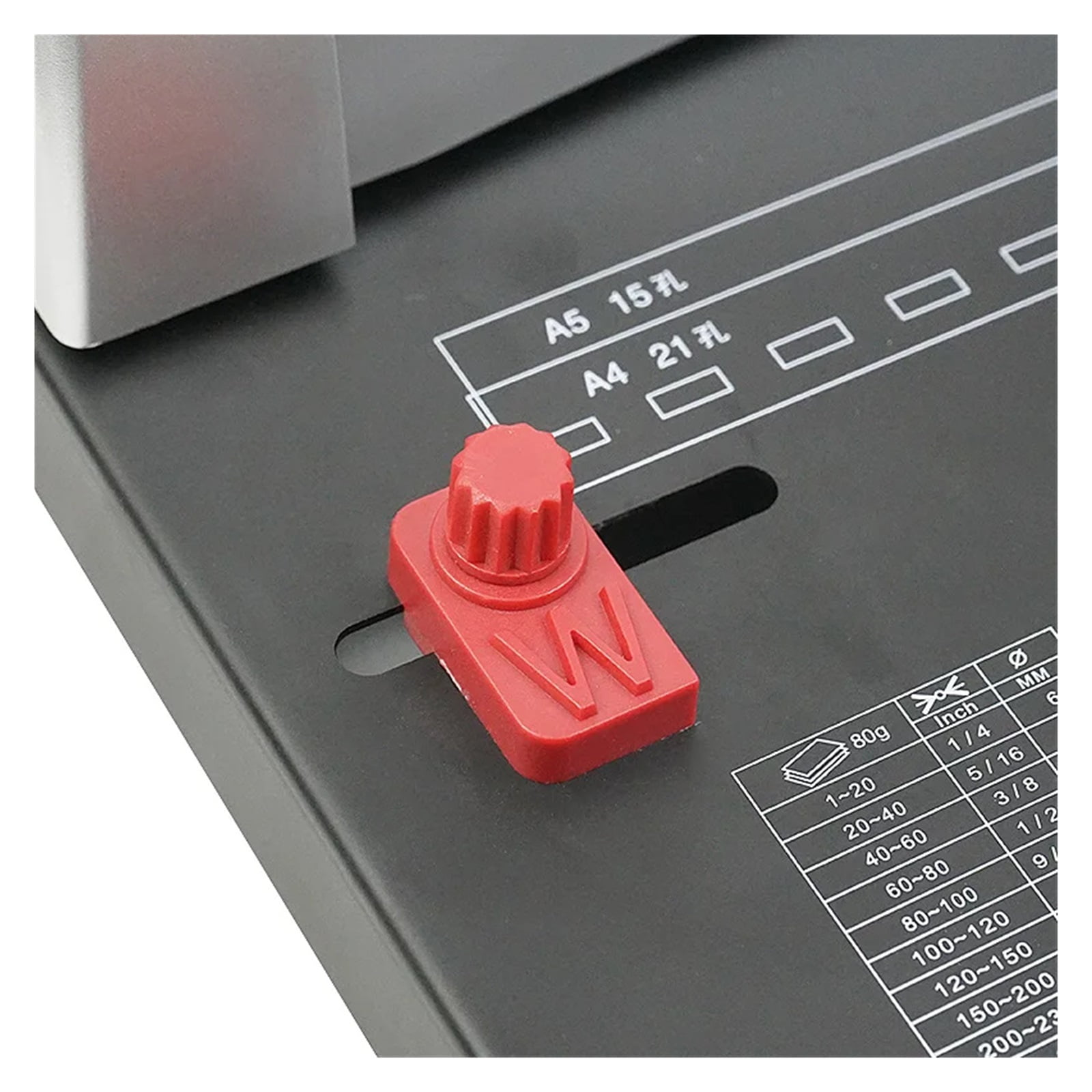 Comb Clip Strip Apron Punching Machine 21 Hole Tender Book Binding Machine 10 Hole Clip Strip A4 Binding Machine ,Easy to Operate