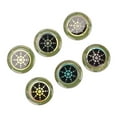 thumbnail image 1 of 6pcs Cell Phone Stickers, Radiation , 5G Absorption, High Compatibility, Easy Adhesive, Package Included, 1 of 7