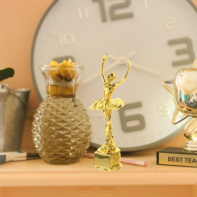 BESTYASH Trofeo Dorado De Resina Para Premiación En Competencias De Danza