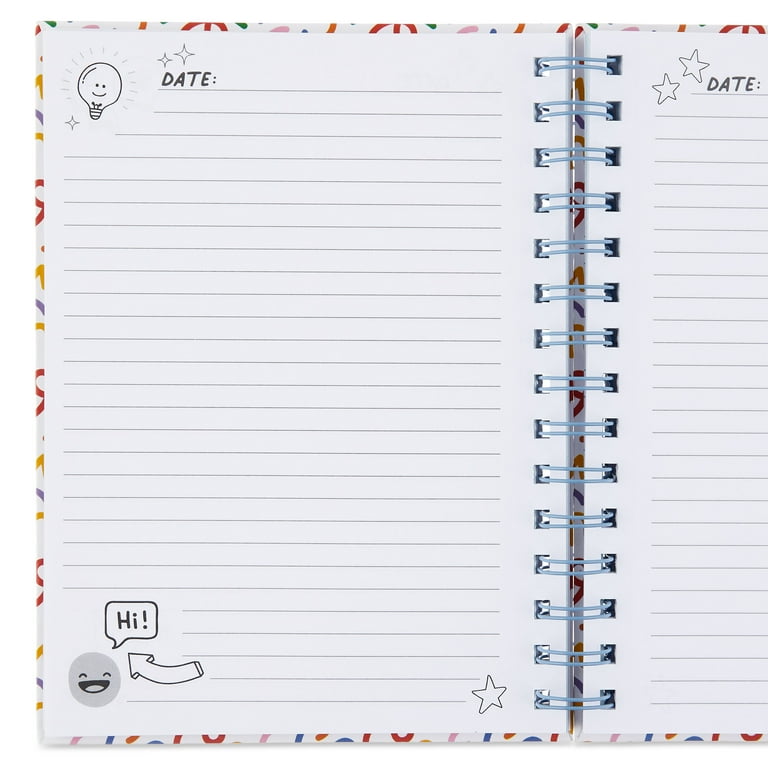 Pen+Gear Hardcover Spiral Daily Journal for Kids, 204 Pages