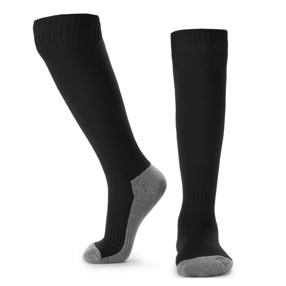Welltree Boys & Girls Knee High Cotton Soccer Socks/Kids Football Sport Long Socks Kid/Youth