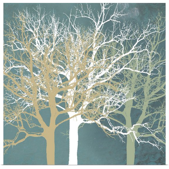 Great BIG Canvas | Rolled Erin Clark Poster Print entitled Tranquil Trees