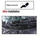 thumbnail image 4 of 30" 28" Front Window Windshield Wiper Blades For Ford Tourneo Transit Custom 2017 2016 2015 2014 2013 2012 Push Button, 4 of 5