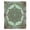 Green, Pattern 1, variant on ODIKA 4'x6' Machine Washable Non-Slip Area Rug, Oriental Teal High Traffic Rug, Green, 996870