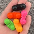 thumbnail image 4 of HUGFEGWE 20Pcs Fishing Rod Fishing Double Rattle Beads Dual Alert Bell Compact Size Portable Fishing Line Rattles Sea Fishing Attractor Bell Beads Hot Pink CJB91-133503, 4 of 6