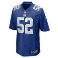 thumbnail image 2 of Men's Nike Victor Dimukeje  Royal New York Giants Team Game Jersey, 2 of 5