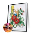 thumbnail image 1 of Cuadros Decorativos Pintura de diamante de taladro de forma especial parcial de flor de bricolaje 5D Likrtyny embutido en tela, 1 of 9
