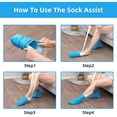 thumbnail image 2 of Sock Aid Tool and Pants Assist for Elderly, Disabled,Pregnant, Diabetics - Pulling Assist Device - Socks Helper, 2 of 5