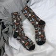 thumbnail image 5 of Vsdgher Fox In The Forest Crew Socks for Men & Women, Breathable Casual Athletic Ankle Socks, 5 of 6