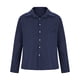 thumbnail image 4 of Ceisia Men's Solid Color Long Sleeve Casual Shirt with Chest Pocket for Daily Wear Navy M Gifts, 4 of 6