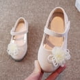 thumbnail image 2 of Otqutp Little Kid Casual&nbsp;Shoes Toddler Girls Shoes Princess Shoes Dance Shoes Sweet Flower Soft Soled Single Shoes Flat Shoes, 2 of 8