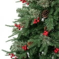 thumbnail image 4 of National Tree Company 4.5 ft. Feel Real® Artificial Christmas Tree, Green, Virginia Pine, Red Berries, Pine Cones, Includes Stand, 4 of 4