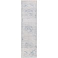 thumbnail image 1 of Unique Loom Noble Geometric Medallion Area Rug 2' 7 x 10' Runner Blue/Beige, 1 of 2