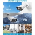 thumbnail image 4 of 4K PoE Security Camera System with AI Detection, ZOSI 5MP Outdoor Spotlight Security Camera with Two-Way Audio, 8CH 8MP NVR with 2TB HDD for 24/7 Recording, Color Night Vision, Home Business Security, 4 of 10