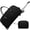 Black-Rolling Version-Style1, variant on Pink-Small Style1 Duffel Bag Travel Weekender Carry On Overnight Gym Toiletry