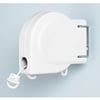Whitmor Retractable 20' ft. Clothesline Rack - White - Plastic