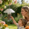thumbnail image 5 of Rewenti Bird Feeder Rain Guard Large Waterproof Clear Shield Squirrel Cover Dome Protector, 5 of 5