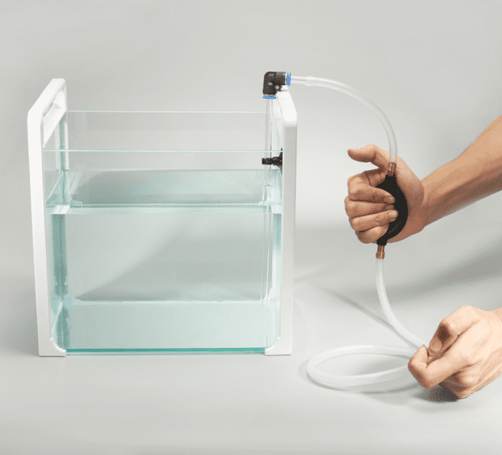 Nano Aquarium Cleaner Kit w/ Long Nozzle Water Changer for Nano Tank