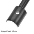 thumbnail image 4 of Anti-Rust Half-Round Leather Cutter Punch 15mm Strap End Punch Tool, 4 of 6