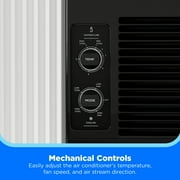 Midea 5,000 BTU Mechanical Window Air Conditioner, Covers up to 150 Sq. ft., Easy Installation, MAW05M1WBL-T, Black, New