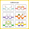 thumbnail image 2 of Accesorios para gafas de cumpleaños con temática de Pascua europea y americana, decoración de ambiente divertido, diseño de escena de fiesta, 2 of 5