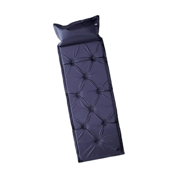 Colaxi Coussin de Couchage Auto-Gonflant Lit d'Appoint Léger Portable avec Sac de Rangement Coussin de Camping Protège-Matelas pour Voyage en Plein Air Tente Bleu