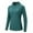 BlackishGreen, variant on Satankud Women's UPF 50+ Sun Protection Long Sleeve Plus Size Shirts for Fishing Hiking UV Outdoors T-Shirt Lightweight Hoodie Cyan M