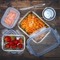 thumbnail image 6 of LaCuisine 6 Piece Locking, Glass Storage Container Set, 6 of 6