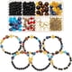 thumbnail image 1 of 1 caja de 300+ piezas DIY 10 juegos de pulseras del sistema solar Kit galaxia universo los nueve planetas guardianes cuentas de obsidiana pulsera collar cuentas de piedras preciosas naturales, 1 of 9