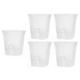 thumbnail image 2 of Bgsha Clear Plastic Plant Nursery Pots With Saucer Transparent Tool With Drainage Hole Mesh Pot Root Control Orchid Flower Breathable, 2 of 9