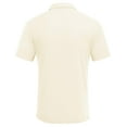 thumbnail image 4 of COOFANDY Men's Waffle Knit Polo Shirt and Shorts Set 2 Pieces Outfits Summer Suit Casual Tracksuit with Pockets Beige S, 4 of 5