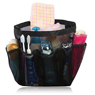 Quick Dry Hanging Toiletry And Bath Organizer With 8 Storage Quick Dry Hanging Toiletry And Bath Organizer With 8 Storage Compartments Shower Tote