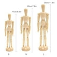thumbnail image 3 of Adornos Decoración Del Hogar Juntas Móviles Maniquí De Madera Para Mesa Estante Mesita De Noche Yuarrent HA046148-01, 3 of 6